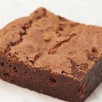 Tcho Chocolate Brownie · super rich and chocolatey made with tcho chocolate, now gluten free! (gf, w/o nuts)