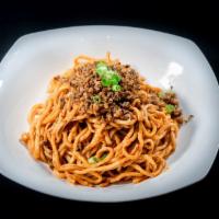 Tsao'S Noodle · thick noodles, minced pork,  sesame paste, chili oil