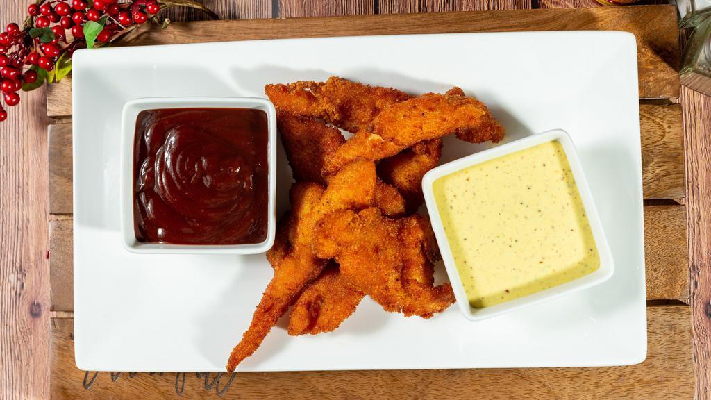 6 Pieces · Fried Buttermilk Tenders served with your choice of sauce.