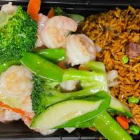 C 17. Shrimp With Mixed Vegetables-Combo · 