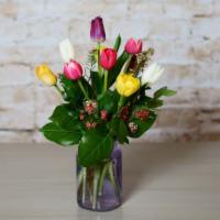 Spring Tulips · A colorful mix of fresh tulips.