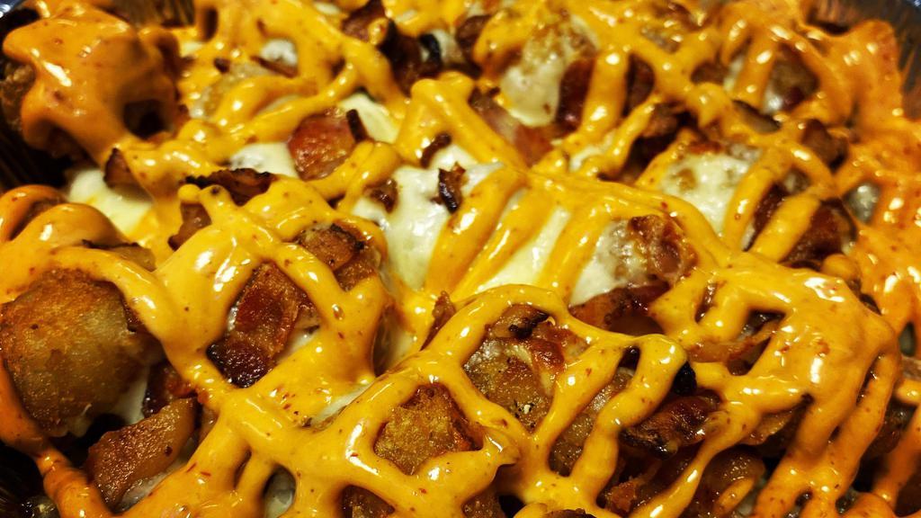 Build Your Own Mega Fries · Choose your fry style, cheese & toppings.