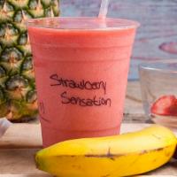 Strawberry Sensation · Frozen Strawberries, Pineapple, & Banana