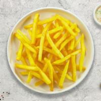 Fries And Shine · Fresh hand-cut potatoes fried and salted.