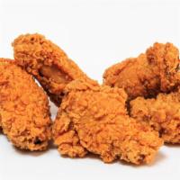 Original Crispy Chicken Legs · Fresh-golden crisp fried chicken legs.