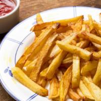 Fresh Cut French Fries · Hand cut potatoes.