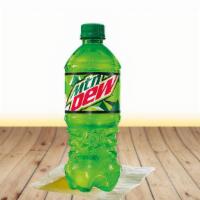 Mountain Dew Bottle · Bottle 20 oz