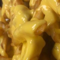 Cheese Fries · Comes with cheese whiz.