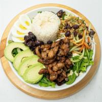 Banh Mi Salad Bowl · the Vietnamese style salad rice bowl.