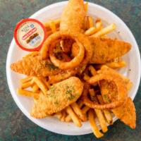 Chicken Fingers Dinner  · Served with choice of side.