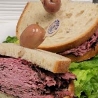 Hot Pastrami Sandwich · Popular. Homemade. About ten ounces mouthwatering fillings.