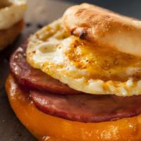 Sausage, Egg And Cheese Sandwich · 