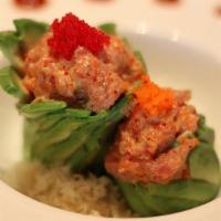 Spicy Tuna Avocado Bowl · Spicy. Consuming raw or undercooked meats, poultry, seafood, shellfish, or eggs may increase...
