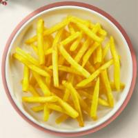 Fries High · (Vegetarian) Idaho potato fries cooked until golden brown and garnished with salt.