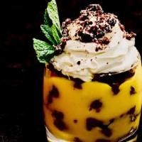 Trifle · Flourless Dark Chocolate Cake | Passion Fruit | Whipped Cream (K)