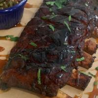 St Louis Ribs Half Rack · served with cole slaw and one side