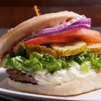 Cheese Burger · Comes on our homemade kaiser roll