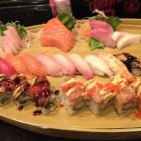 Sushi & Sashimi Deluxe (Raw Or Undercooked) · 