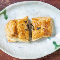 Curry Beef Roll · Curry beef wrapped in puff pastry