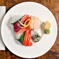 Sashimi Appetizers · Assorted fillets of raw fish.
