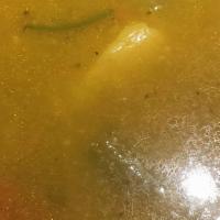 Sopa De Pollo · Chicken soup, y Arroz
