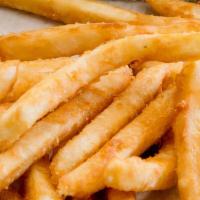 French Fries · Our delicious French fries are deep-fried 'till golden brown, with a crunchy exterior and a ...