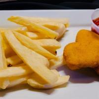 Chicken Nuggets · with French Fries