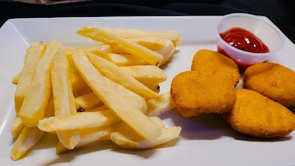 Chicken Nuggets · with French Fries