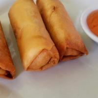 Spring Roll · Crispy vegetable roll served with sweet & sour sauce