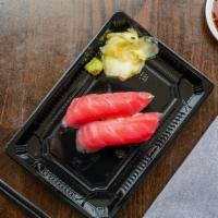 Spicy Tuna Combo · Spicy tuna roll w/ 4 pieces of sushi (salmon, tuna, hamachi, white fish)