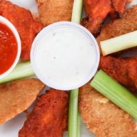 Buffalo Wing Ding Dinner · Served with a salad and choice of the following fries onion rings rice spicy fries or colesl...