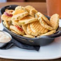 Fried Pickles · served with ranch