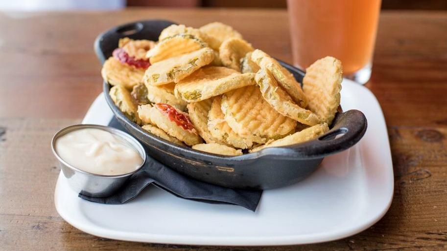 Fried Pickles · served with ranch