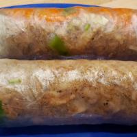 Kv7 - Shredded Pork Summer Rolls · Shredded pork, rice vermicelli, basil, lettuce, bean sprout, mint, cilantro, Chinese chives,...