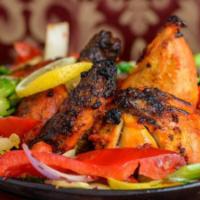 Tandoori Chicken · Spring Chicken Marinated & BBQ'd