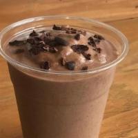 Nutty Professor · 30 grams of plant based protein! Vegan Chocolate Protein, medjool dates, cacao nibs, peanut ...
