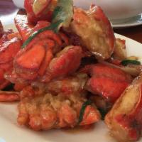 Lobsters W Ginger And Scallions · 2 lobsters