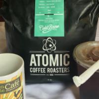 Pound Of Coffee · Atomic Cafe Roast - one bag of coffee beans(whole) . We can grind it for you just let us kno...