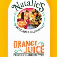 Natalie'S Orange Juice - 8Oz · Honestly sourced, freshly handcrafted, minimally processed. Natalie's orange juice is made o...