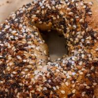 Bagel/Toast · Naturally leavened sourdough bagel made in-house fresh every morning.