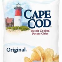 Cape Cod Chips 1.5Oz · Kettle-cooked potato chips made with potatoes, oil, and salt.