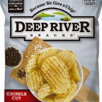 Deep River - Cracked Black Pepper · These kettle-cooked potato chips are made with sunflower oil in small batches, ensuring outs...