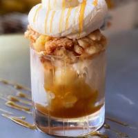 A La Mode · Vanilla ice cream topped with freshly baked apple pie with extra thick crust, topped with a ...