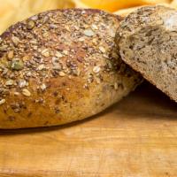 Harvest Grain Bread · This is a multigrain bread with seeds that has a chewy outside and soft inside.  Wonderful n...