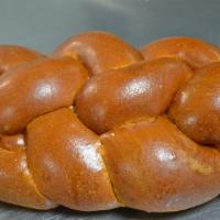 Challah Bread · A traditional Jewish bread, our egg-based loaf is soft and slightly sweet with a tight crumb...