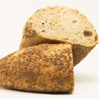 New York Seeded Rye · This is a wonderful loaf studded with caraway seeds. Made from organic rye flour from out fr...