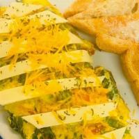 Freestyle Omelets · Your choice of 3 ingredients: veggies: onions, peppers, tomato or spinach. Cheese: American ...