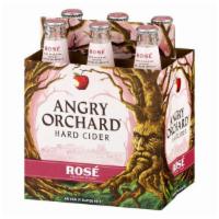 Angry Orchard Hard Cider Rose - 6 Ct · 12 Oz