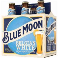 Blue Moon Belgian White Wheat Ale Bottles, Pack Of 6 · 12 Oz