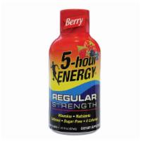 Berry Flavor Regular Strength 5 Hour Energy Shots · 1.94 OZ